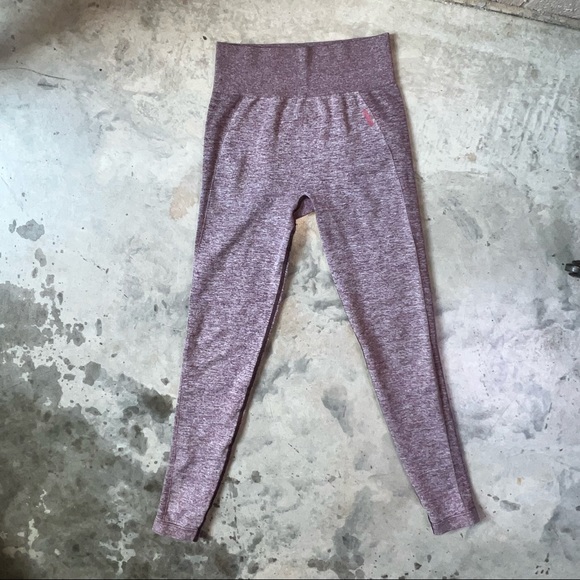 Gymshark Pants - GymShark Compression Seamless Full Length Leggings. Purple. Medium